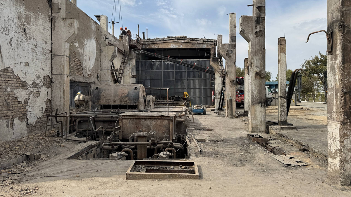 Reconstruction of the KS-3B compressor station